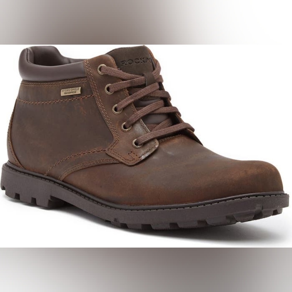 Storm Surge Waterproof Plain Toe Boot